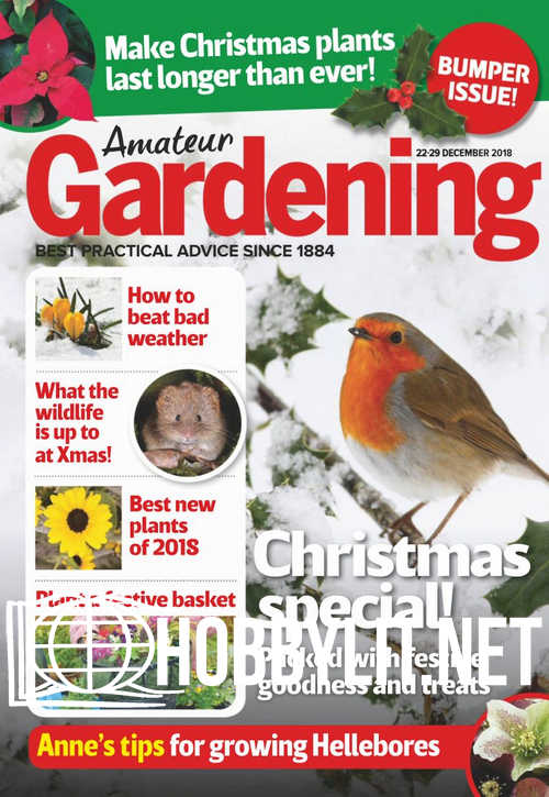 Amateur Gardening - 22-29 December 2018