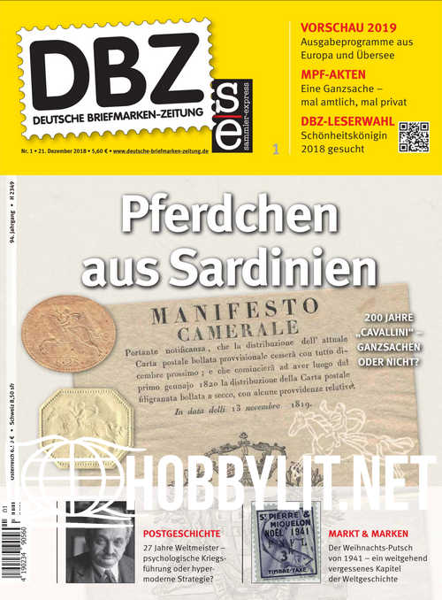 Deutsche Briefmarken-Zeitung 2019-01