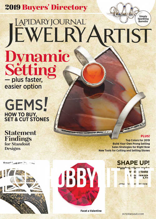 Lapidary Journal Jewelry Artist - January 2019