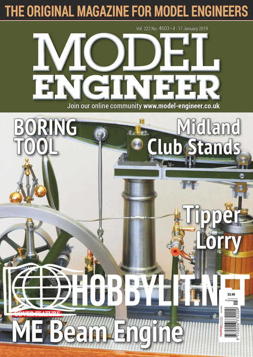 Model Engineer 4603 – 09 January 2019