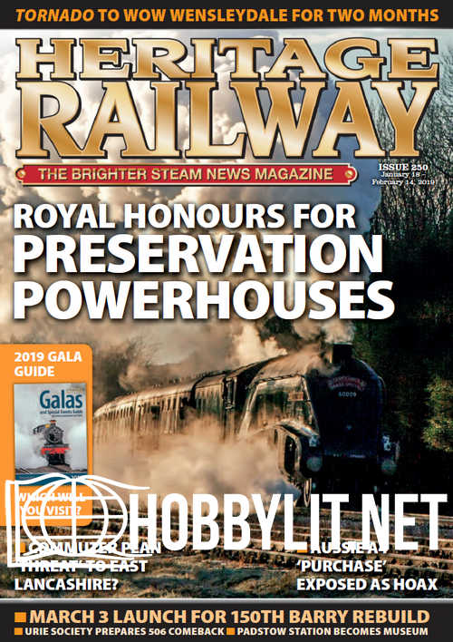 Heritage Railway 250 – January 18, 2019