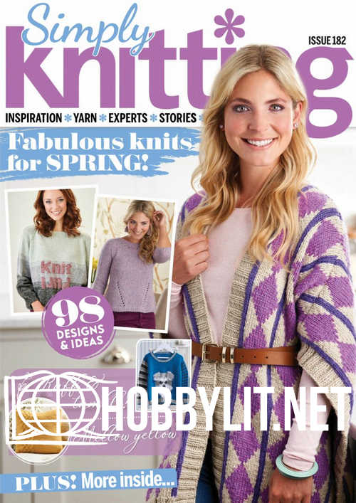 Simply Knitting Issue 182