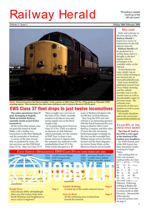 Railway Herald No 1-10 in one file