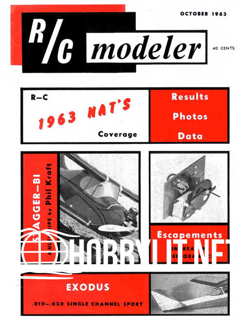 RC Modeler Vol.1 No 1 - October 1963