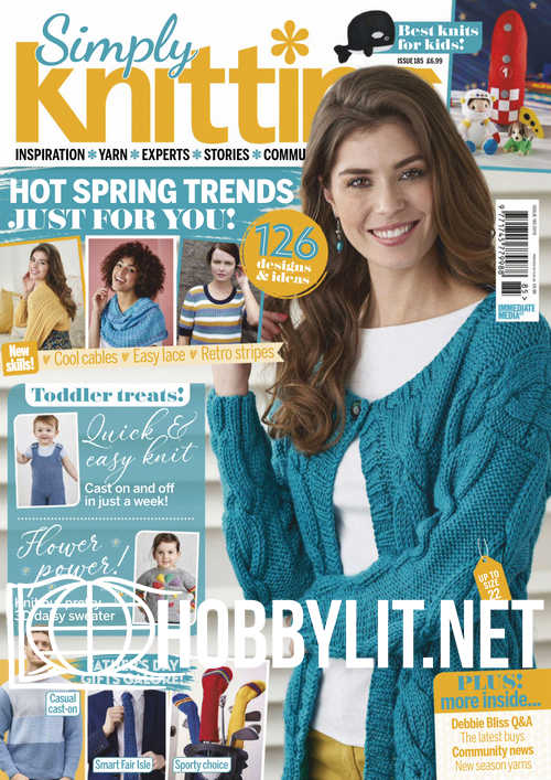 Simply Knitting Issue 185, 2019