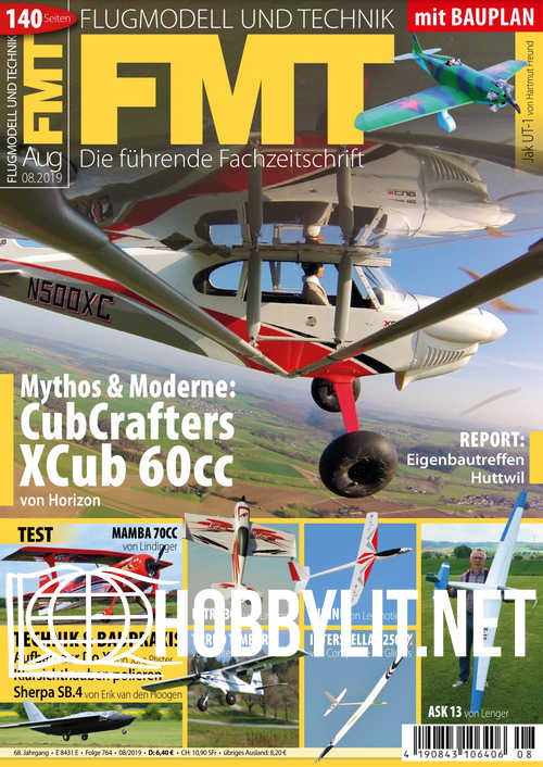 Flugmodell und Technik 2019-08