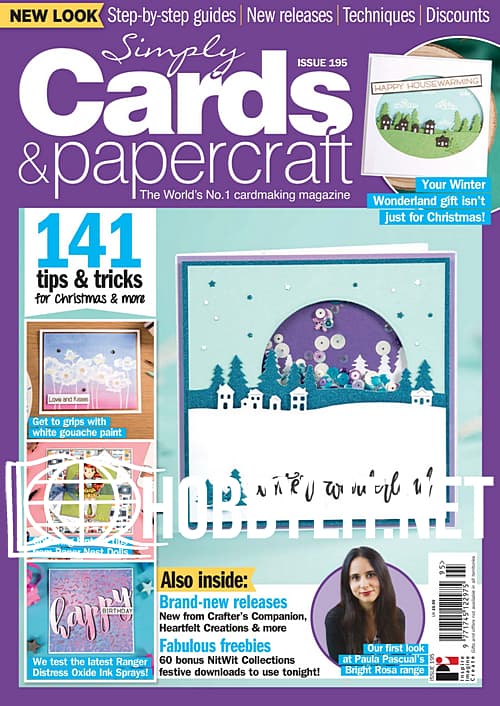 Simply Cards & Papercraft Issue 195