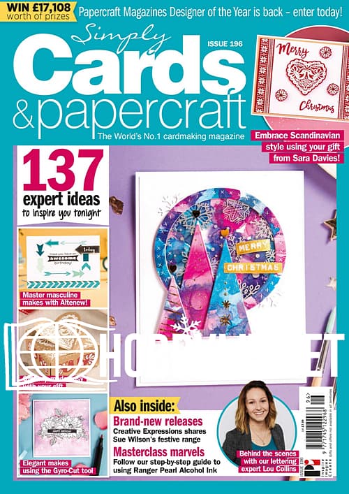 Simply Cards & Papercraft Issue 196