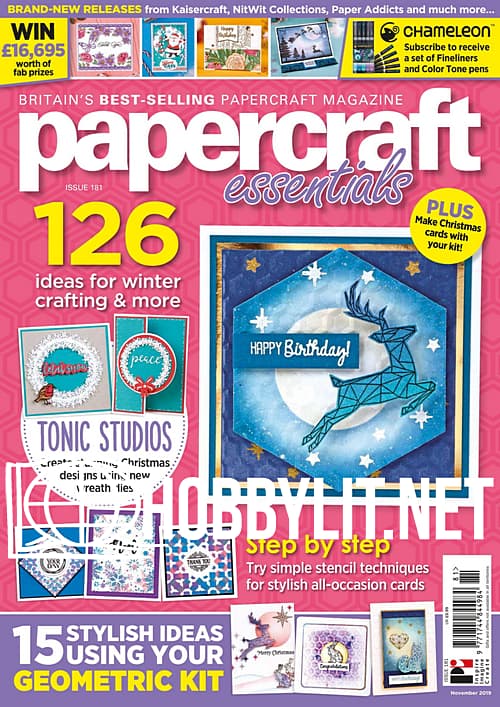 Papercraft Essentials Issue 181