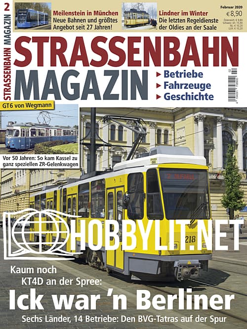 Strassenbahn Magazin – Februar 2020