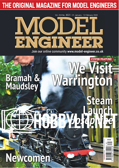 Model Engineer - 31 January 2020