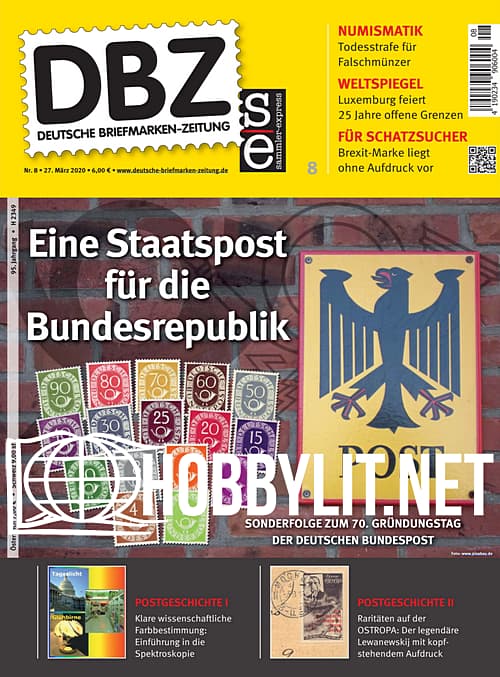 Deutsche Briefmarken-Zeitung - 27 Marz 2020