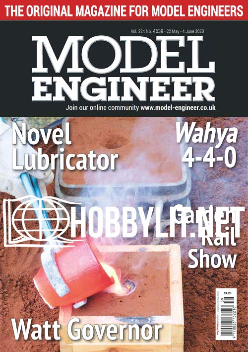 Model Engineer - 22 May 2020