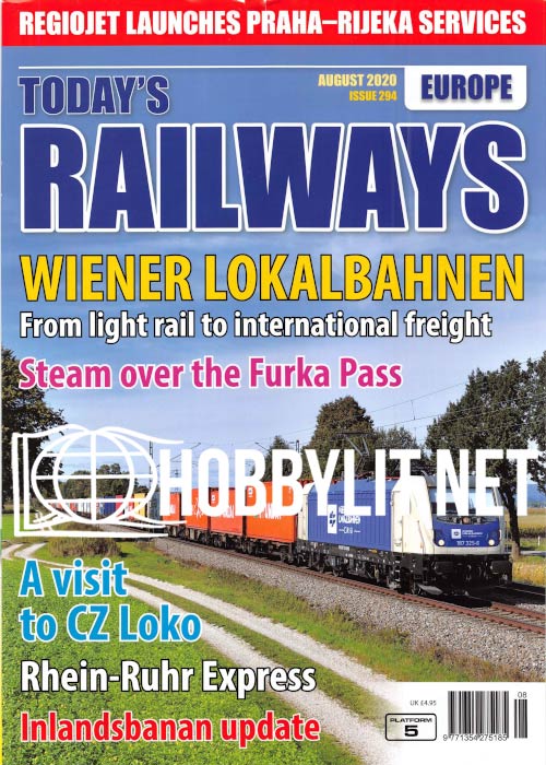 Today's Railways Europe - August 2020