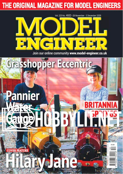 Model Engineer - 20 November 2020