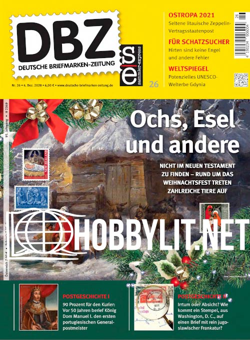 Deutsche Briefmarken-Zeitung 26 – 04 Dezember 2020