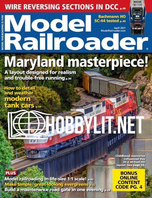 Model Railroader - April 2021