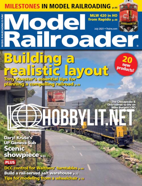 Model Railroader - July 2021 ( Vol.88 No.7)