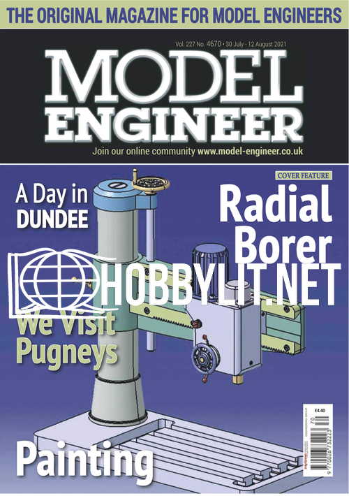 Model Engineer 30 July-12 August 2021