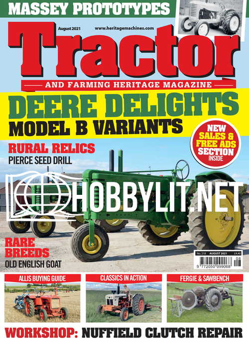 Tractor & Farming Heritage Magazine - August 2021