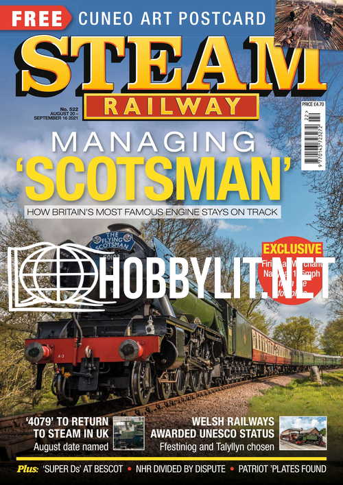 Steam Railway August 20-September 16, 2021