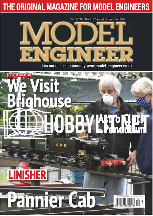 Model Engineer - 27 August 2021