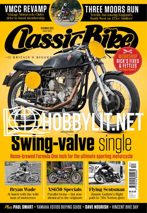 Classic Bike Magazine December 2021