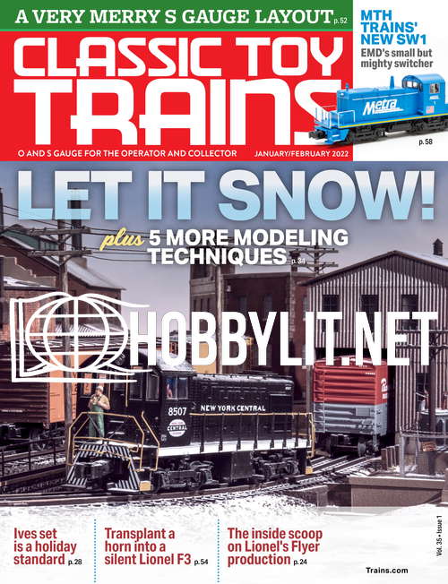 Classic Toy Trains - January/February 2022