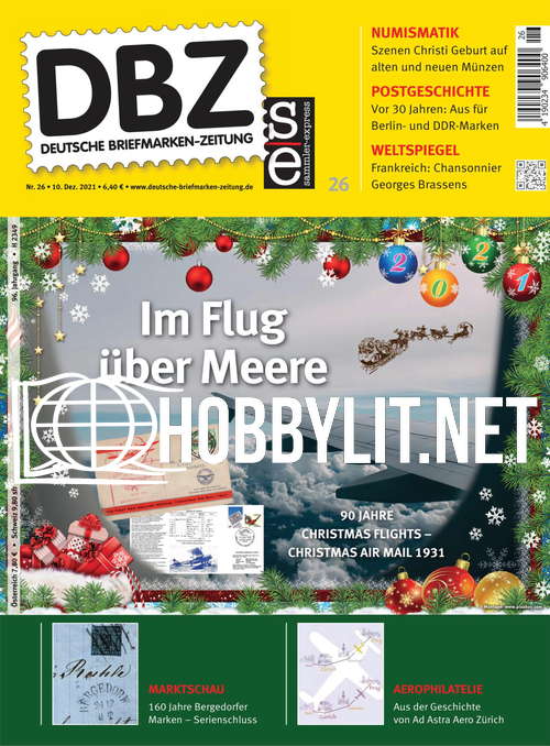 Deutsche Briefmarken-Zeitung – 10.Dezember 2021