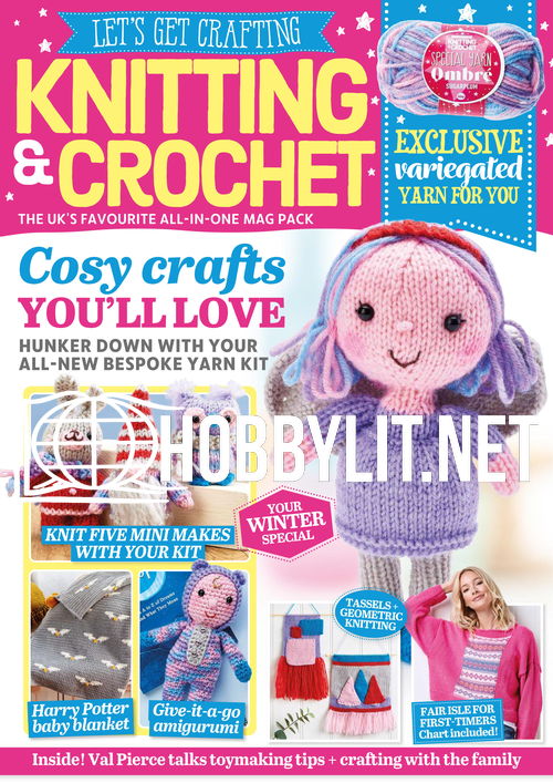 Let's Get Crafting Knitting & Crochet Number 137