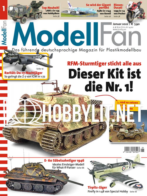 ModellFan Magazin Januar 2022