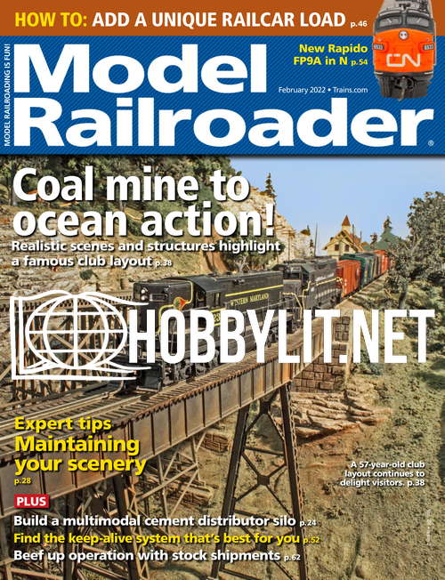 Model Railroader - February 2022