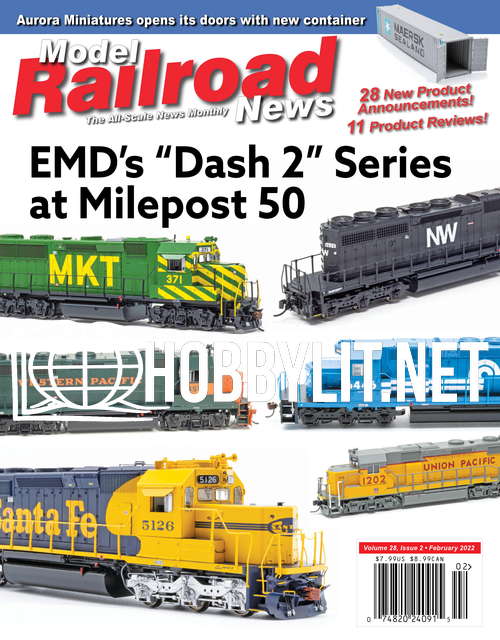 Model Railroad News Magazine February 2022