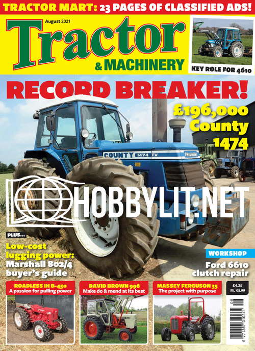 Tractor & Machinery – August 2021