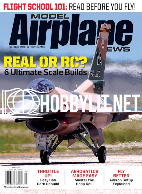 Model Airplane News Magazine March 2022
