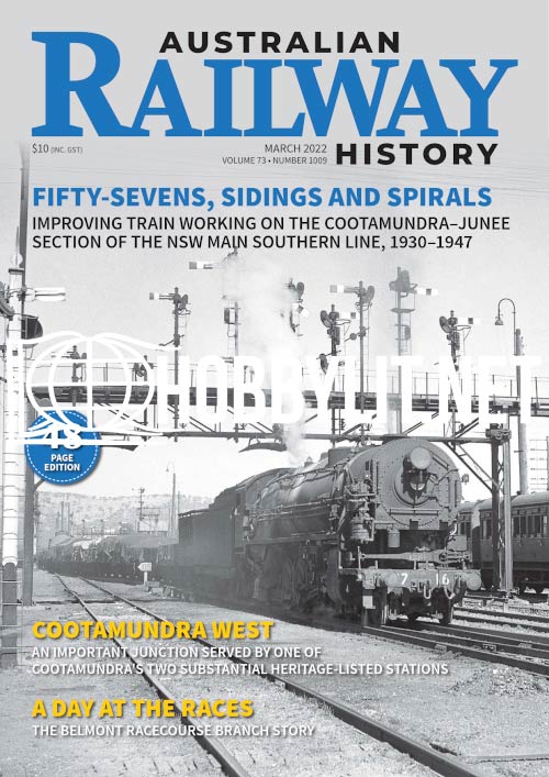 Australian Railway History - March 2022