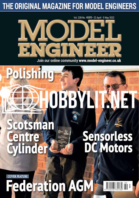 Model Engineer 22 April-5 May 2022