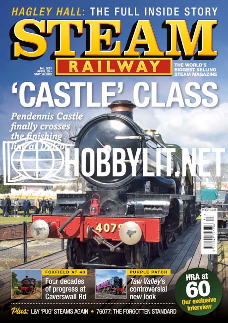 Steam Railway - April 29-May 26, 2022