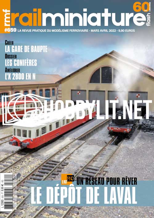 Rail Miniature Flash Magazine Mars-Avril 2022