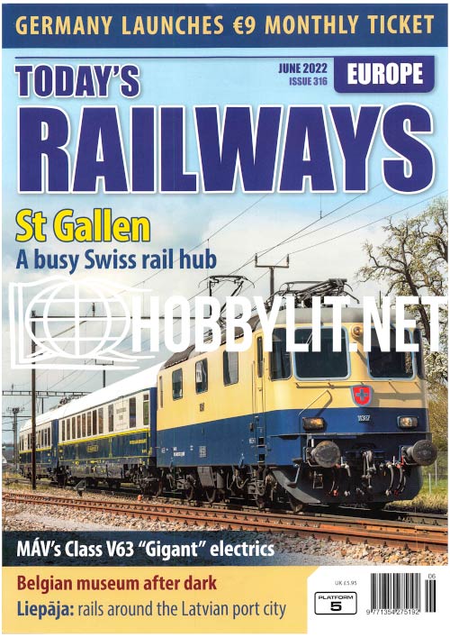 Today's Railways Europe - June 2022