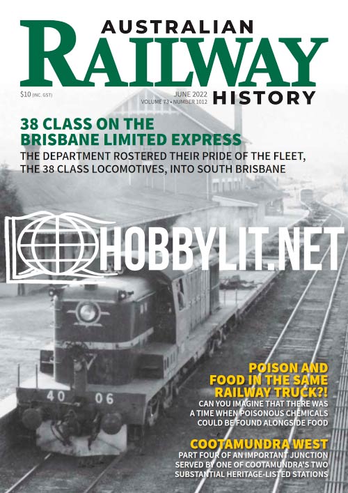 Australian Railway History Magazine June 2022