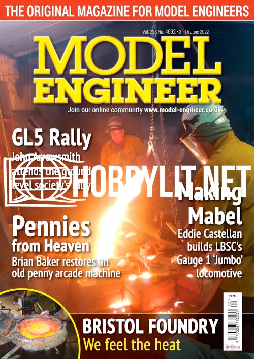 Model Engineer - 3-16 June 2022