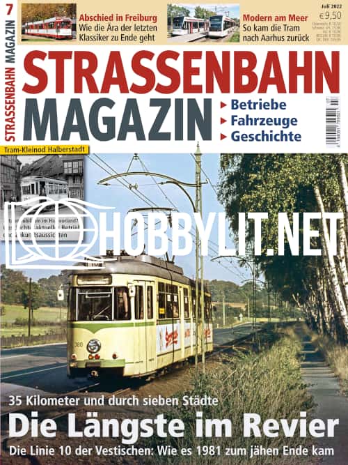 Strassenbahn Magazin - Juli 2022