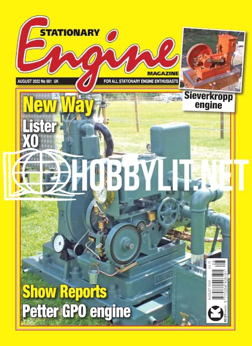 Stationary Engine – August 2022