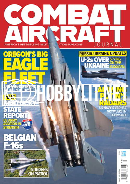 Combat Aircraft Journal August 2022 Cover