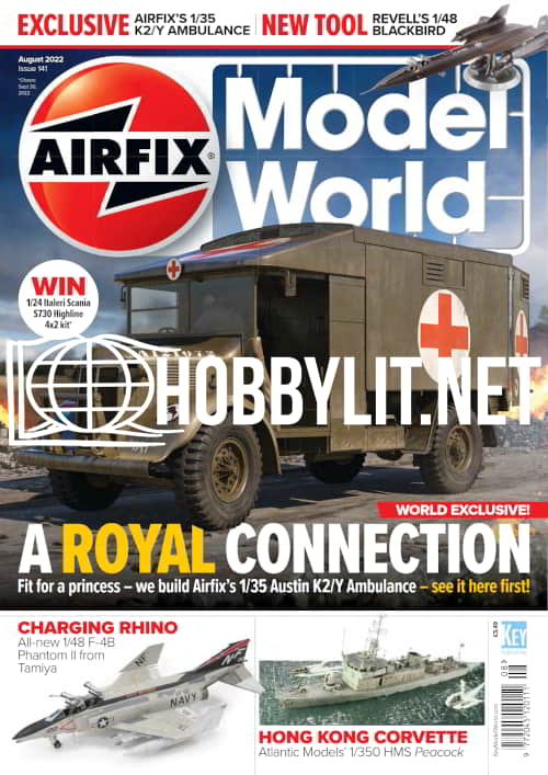 Airfix Model World Magazine Issue 141 August 2022 Cover