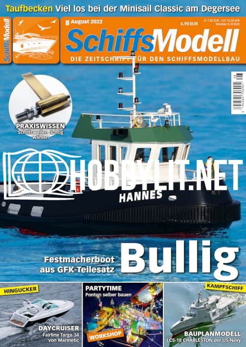 SchiffsModell Magazin August 2022 Cover