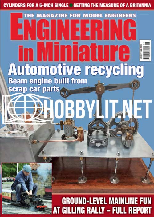 Engineering in Miniature August 2022 Magazine Cover