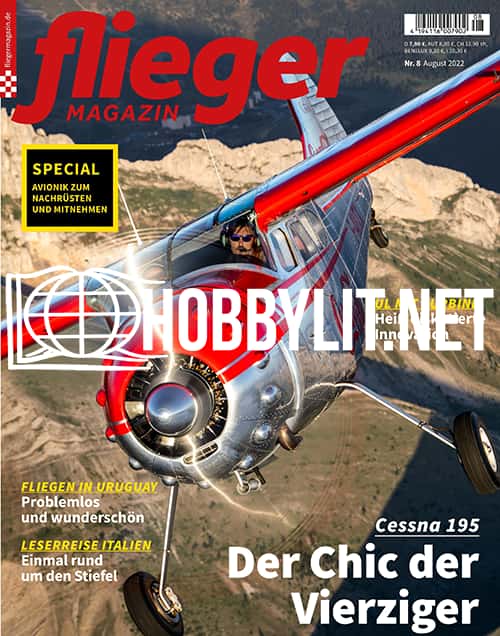 Fliegermagazin August 2022 Magazine Cover