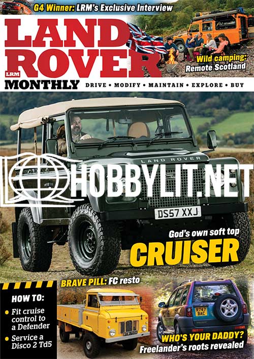 Land Rover Monthly January 2022  Cover